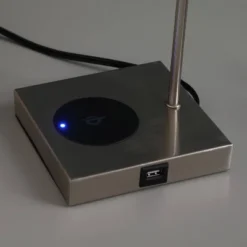 21.5" Modern Metal Table Lamp With USB Charging Port Gray - Ore International 10 21.5" Modern Metal Table Lamp With USB Charging Port Gray - Ore International -Adesso Store GUEST c39b39a3 7781 4956 b4ef a66cd38d733b