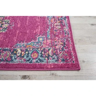 Nourison Passion Center Medallion Bohemian Indoor Rug 6 Nourison Passion Center Medallion Bohemian Indoor Rug - Image 4