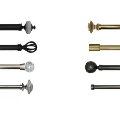 Linen Avenue Tan Travertine Single And Double Window Curtain Rod Set -Adesso Store GUEST c4b78eac 9320 4f0a a63a 03a7c0adbf46 2