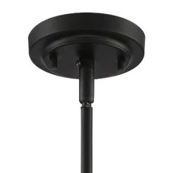 Regency Hill Aurine Matte Black Pendant Chandelier 18" Wide Modern Clear Crystal Glass Leaf 5-Light Fixture For Dining Room Foyer House Kitchen Island -Adesso Store GUEST c50be299 9f0c 4582 8e89 9d686c99c1e7