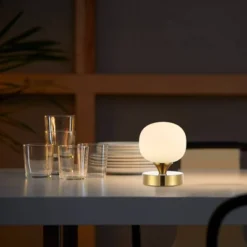 6.13" Owen Modern Minimalist Iron Rechargeable Integrated LED Table Lamp - JONATHAN Y -Adesso Store GUEST c907c02d 5463 4cac b9a6 f10ac845cd5f