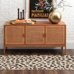 Daffodil Leopard Print Woven Rug - Threshold™ -Adesso Store GUEST ca6f0185 7f07 4025 bbdb 2103d7e23c18