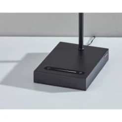 Lucas Desk Lamp (Includes LED Light Bulb) Black - Adesso -Adesso Store GUEST cb645455 489a 4bca 8f9d bc2d4abfa375