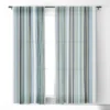 Sheila Wenzel-Ganny Lavender Mint Blue Stripes 84" X 50" Single Panel Blackout Window Curtain - Deny Designs -Adesso Store GUEST cc68fcc0 24ea 4cb9 9e36 c020b89a19b2