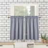 Soft Seersucker Microfiber Short Kitchen Tier Curtains With Bubble Texture -Adesso Store GUEST ccadd269 28a3 48ae ab57 6c41223003db