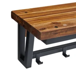 Claremont Rustic Wood Coat Hook With Shelf Dark Brown - Alaterre Furniture -Adesso Store GUEST cd1ffc16 0e9b 44da 9706 0b7e06923fe9