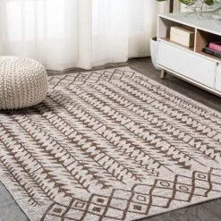 Tokay Bohemian Inspired Geometric Indoor/Outdoor Area Rug - JONATHAN Y -Adesso Store GUEST cdb6c230 d9c4 4e23 a0bf 1fe195fed876