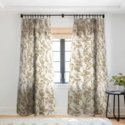 Holli Zollinger Greenwood Linen Single Panel Sheer Window Curtain - Deny Designs -Adesso Store GUEST cdb81e04 3e66 406c 8012 3cbe59fda7d9