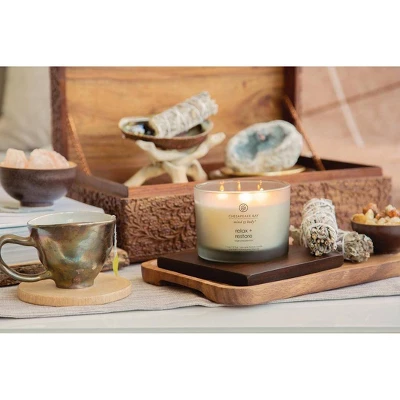 Glass Jar Candle Relax + Restore - Mind & Body By Chesapeake Bay Candle 6 Glass Jar Candle Relax + Restore - Mind & Body By Chesapeake Bay Candle - Image 4
