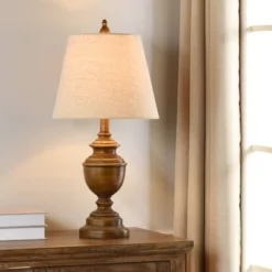 French Oak Marion Table Lamp Light Beige - StyleCraft -Adesso Store GUEST d0018e3a 92f2 4ba5 aeaa 6bee07731ed0