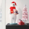 23.5" Fabric Polar Bear Holding Gift Animal Statue - Wondershop™ White 1 23.5" Fabric Polar Bear Holding Gift Animal Statue - Wondershop™ White -Adesso Store GUEST d3a799f8 5937 4fbf 9ff7 cab1dcf8d37f