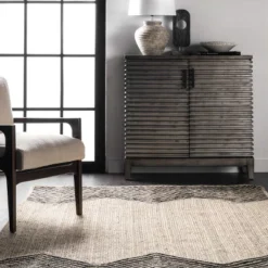 NuLOOM Priscilla Braided Jute Abstract Chevron Area Rug -Adesso Store GUEST d4a4f4d4 ad20 4e52 ac16 d6b618e5e628