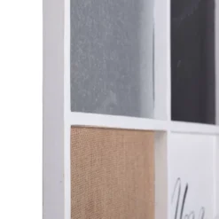 Multi-Functional Wall Memo Board With Chalkboard Corkboard And Galvanized Metal White - StyleCraft -Adesso Store GUEST d4f41839 322a 4ffb a0d0 950557552292