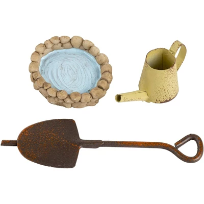 Juvale 10 Piece Set Mini Garden Gnome Fairy Village Statue Set, Home Décor 6 Juvale 10 Piece Set Mini Garden Gnome Fairy Village Statue Set, Home Décor - Image 4