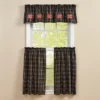Park Designs Farmhouse Star Lined Decorative Valance 60" X 14"