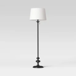 Londonberry Stick Floor Lamp Black - Threshold™ -Adesso Store GUEST d8eee44e fb02 4fa5 9c20 c5e2a2730b47