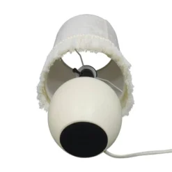 Small Table Lamp With Fringe Shade Off-White (Includes LED Light Bulb) - Opalhouse™ Designed With Jungalow™ -Adesso Store GUEST d90258f8 fdb3 4965 9481 654431d459c8