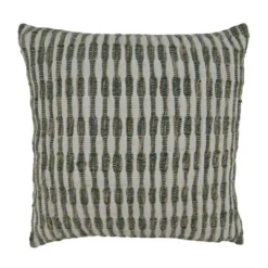 Saro Lifestyle Woven Line Throw Pillow With Down Filling -Adesso Store GUEST db50f51a 3008 4ae5 ace1 247845e1d4bc