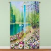 Collections Etc Spring Floral Scene Window Curtain Panels - Set Of 2 1 Collections Etc Spring Floral Scene Window Curtain Panels - Set Of 2 -Adesso Store GUEST dcccc457 3313 44a5 b598 20d35b213f1a