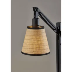 Walden Table Lamp Metal/Wood Black - Adesso -Adesso Store GUEST dd0af6f5 b9b2 4ee7 b9a1 c9c83bf68c39