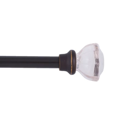 Kenney Mashapee 1" Premium Decorative Window Curtain Rod 5 Kenney Mashapee 1" Premium Decorative Window Curtain Rod - Image 3