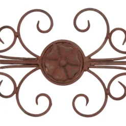 Rustic Metal Ornamental Wall Decor Light Brown - Olivia & May -Adesso Store GUEST df186868 89a3 4fb1 80a7 01befbc7c24d