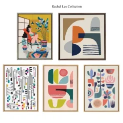 18" X 24" Sylvie Music Notes Framed Canvas Wall Art By Rachel Lee Natural - Kate And Laurel -Adesso Store GUEST e2c43a05 c9c7 4272 9583 d4b06656b1ce