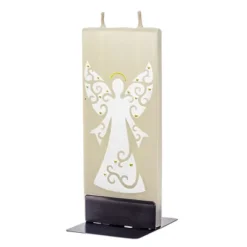 Christmas 5.75" Angel Hand Painted Flatyz Candles - Flame Candles -Adesso Store GUEST e333ba0e 1e4e 4b87 8eab e44bbc14f788