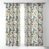 Marta Barragan Camarasa Wild Colorful Jungle FN5 Single Panel Sheer Window Curtain - Deny Designs -Adesso Store GUEST e4adcfed cb22 41c4 8f65 6df2a3a179db