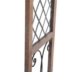 64.75" Traditional Rectangle Aspire Scroll Metal And Wood Decorative Wall Art Natural - StyleCraft -Adesso Store GUEST e4c7fca3 b3f3 4ca9 b2cf 55fc9edcbdc2