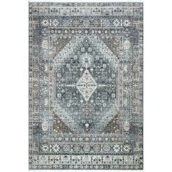 NuLOOM Vintage Melani Medallion Fringe Area Rug -Adesso Store GUEST e570c7d8 76c8 49fa be06 bc9fdc108e22
