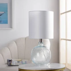 Glass Table Lamp Light Aqua Finish - StyleCraft -Adesso Store GUEST e6f65037 095a 4555 bc48 28b8ffc46285