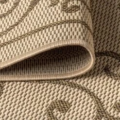 Charleston Vintage Filigree Textured Weave Indoor/Outdoor Area Rug - JONATHAN Y -Adesso Store GUEST e7163327 31c9 4505 a091 e3df2ede0bb5