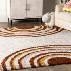 NuLOOM Dotty Half Sunset Shag Area Rug -Adesso Store GUEST e749ab99 a207 4069 a841 7d017a87247f
