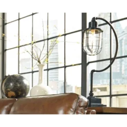 Jae Desk Lamp Antique Black - Signature Design By Ashley -Adesso Store GUEST e79137b2 3d5c 4cb0 9d80 a29466c11ffa