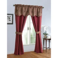 Kate Aurora Complete 5 Pc. Sheer Window In A Bag Curtain & Valance Set -Adesso Store GUEST e89638ef 6d8f 4629 871f f3ed1a4f18d7
