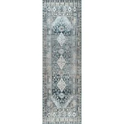 NuLOOM Vintage Melani Medallion Fringe Area Rug -Adesso Store GUEST e962a55e 1eff 4052 b707 7671bbca65bd