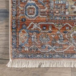 NuLOOM Harriet Vintage Medallion Fringe Area Rug -Adesso Store GUEST eac5bb29 d5ce 4a2e aa92 4146db2e6845