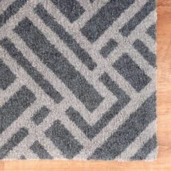 2'x3' ColorStar Deco Grid Door Mat Charcoal - Bungalow Flooring 10 2'x3' ColorStar Deco Grid Door Mat Charcoal - Bungalow Flooring -Adesso Store GUEST ebffc099 f55e 4b6e bbdb d727d4917f0d