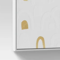 16" X 20" Rainbow Framed Wall Canvas Gold - Threshold™ -Adesso Store GUEST ecb349fe 7ee7 439d af21 a718f87e8b11