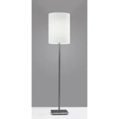 60.5" Liam Floor Lamp Silver - Adesso