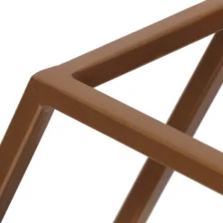 17" Lepley Modern Glam Handcrafted Glass 2 Shelf Hexagonal Decorative Shelf Antique Gold - Christopher Knight Home -Adesso Store GUEST ef3aaa81 5e94 4e29 b5dd e0a81c48823e