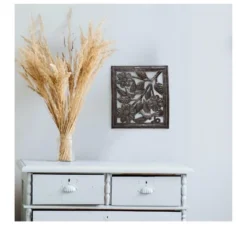 Global Crafts Flower & Birds In Flight Ringed Haitian Steel Drum Square Wall Art -Adesso Store GUEST f1261d16 79da 4ebf 8f98 ee13cdcbff6a