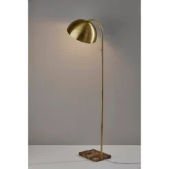 Paxton Floor Lamp Antique Brass - Adesso -Adesso Store GUEST f29e626e 69c8 4d8a bf8f 4a81b57ef820