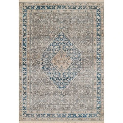 Izmir Rue Rug Blue - Momeni 11 Izmir Rue Rug Blue - Momeni - Image 9