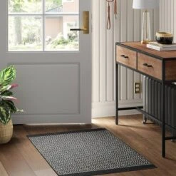 Herringbone Rug Gray - Threshold™