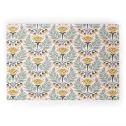 Heather Dutton La Floraison Blush Pink Looped Vinyl Welcome Mat - Society6 -Adesso Store GUEST f5009b92 30e1 406b 8d5f 80b2c0c3a540