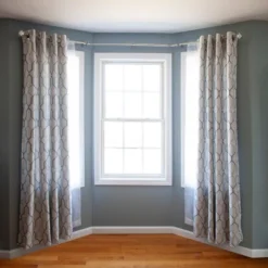 Kenney Mission 3/4" Decorative Bay Window Double Curtain Rod -Adesso Store GUEST f9950d85 6ed0 4bfa 95b2 4aa76c9127d8