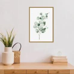 16" X 23" Tender Sprout II By Eva Watts Framed Canvas Wall Art - Amanti Art -Adesso Store GUEST f9b5035f c822 46f3 8d47 5b6542a6989e