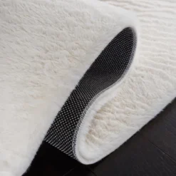 Faux Rabbit Fur FRF500 Power Loomed Machine Washable Area Rug - Safavieh -Adesso Store GUEST fa96e807 b3a1 481a 8f7a 0e9d38f6175a